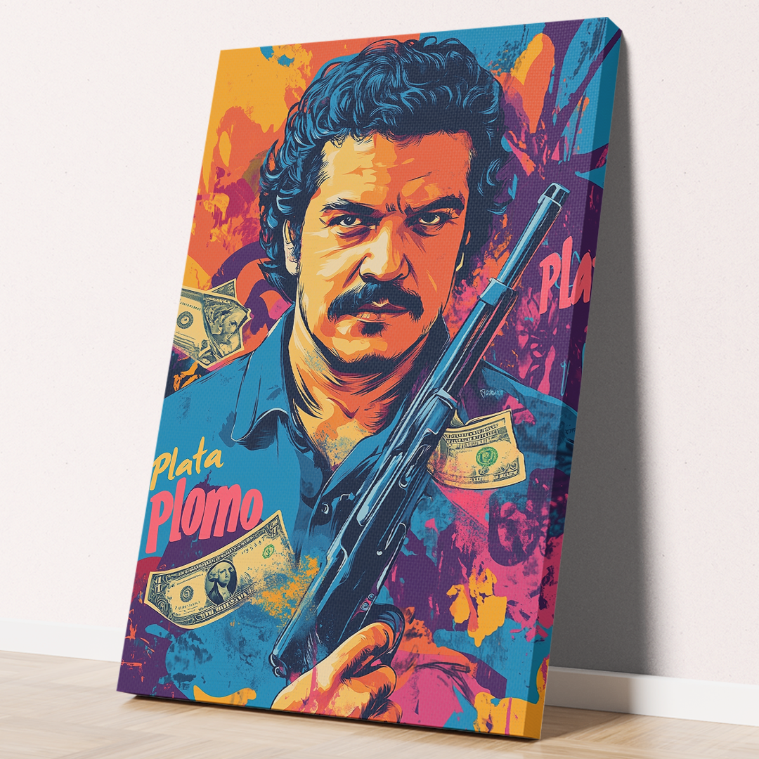 Pablo Escobar's Empire: Street Art Masterpiece