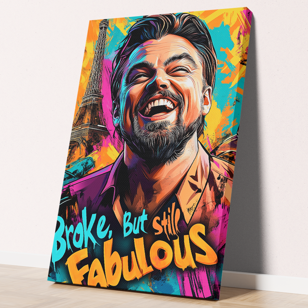 Iconic DiCaprio: Paris Nights in Art