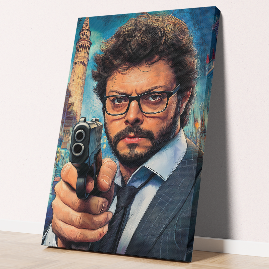 Heist Mastermind: The Professor Graffiti Art