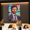 Heist Mastermind: The Professor Graffiti Art