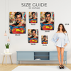 Vibrant Superman Graffiti Canvas