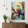 Colorful Mosaic of Nature : Painting Canvas