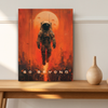Go Beyond : Space Painting Canvas