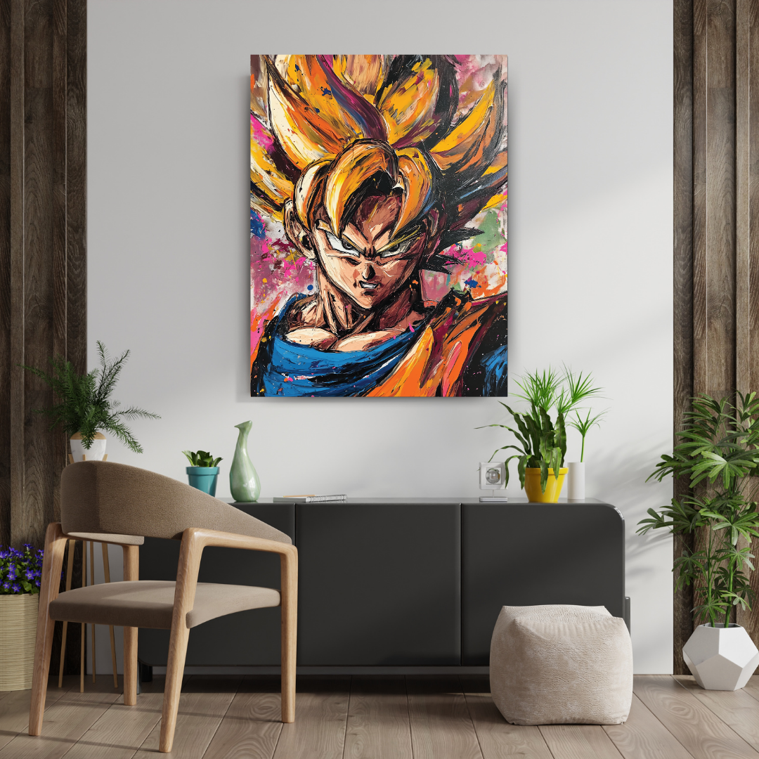 Goku Dragon Ball Z Anime : Painting Canvas