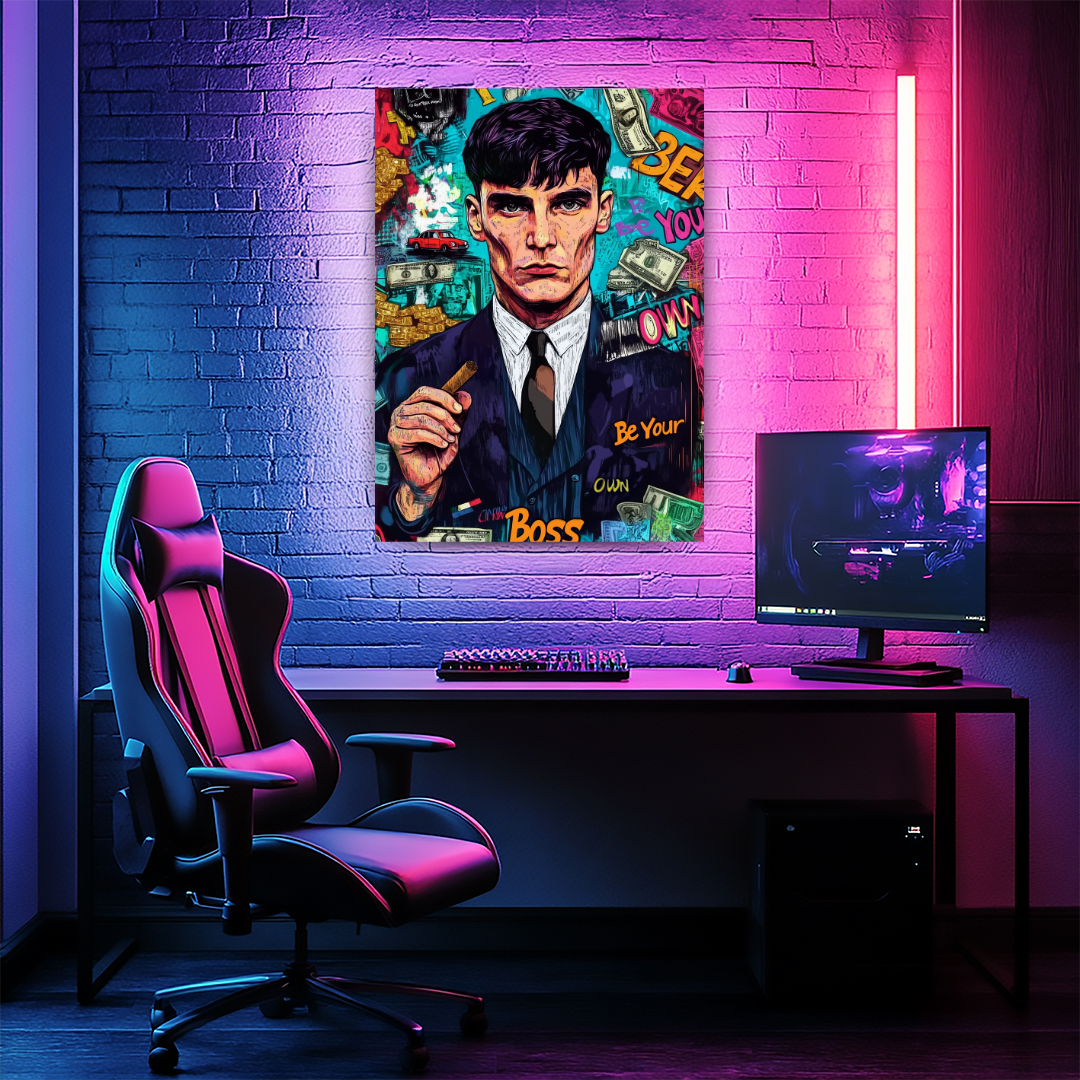The Boss Life: Peaky Shelby Canvas
