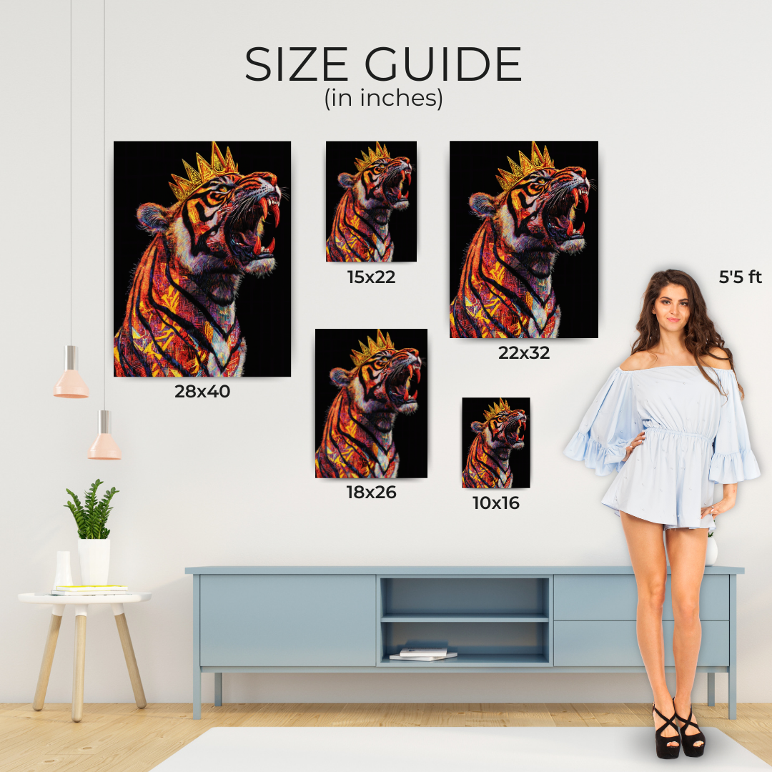 King Mindset : Tiger Canvas