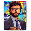 Heist Mastermind: The Professor Graffiti Art