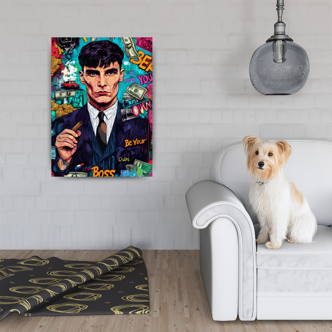 The Boss Life: Peaky Shelby Canvas