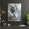 Golf Shot Textured : Painting Canvas
