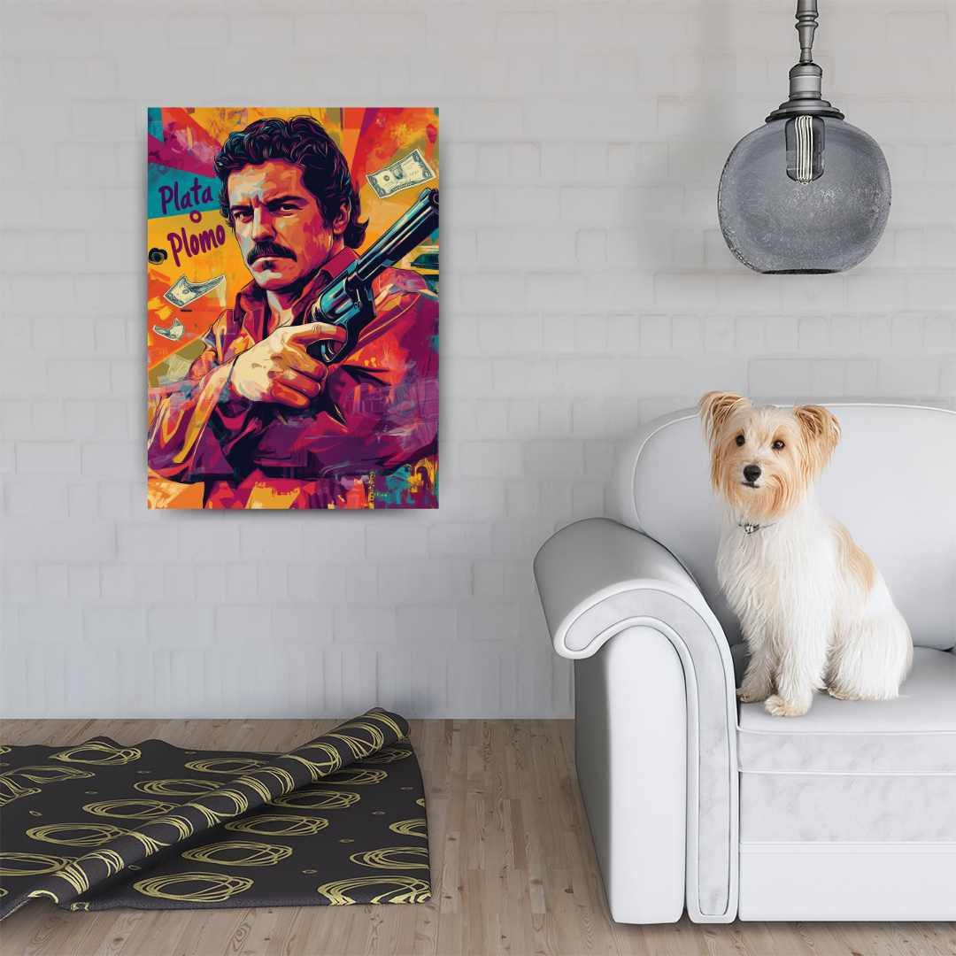 Pablo Escobar's Empire: Street Art Masterpiece