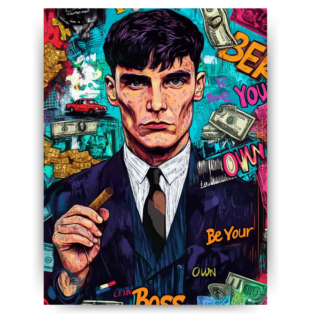 The Boss Life: Peaky Shelby Canvas