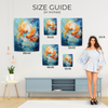 Vibrant Golden Fish : Painting Canvas