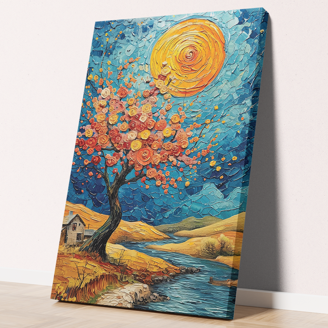Blossom Tree : Painting Canvas