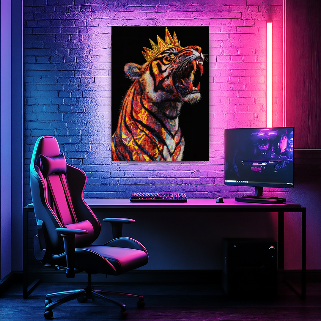 King Mindset : Tiger Canvas
