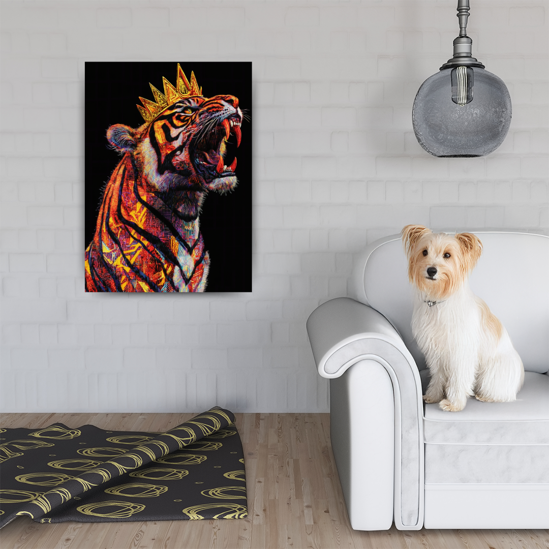King Mindset : Tiger Canvas