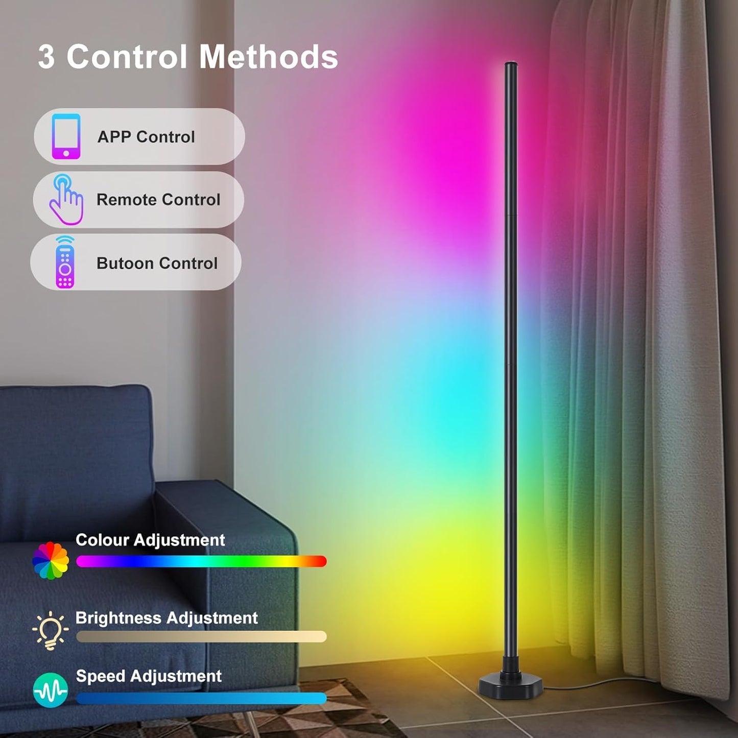 Aestify™ LED Pro Corner Lamp