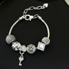 Aestify™ Silver Luxe Crystal Charm Bracelet – Premium CZ Stones