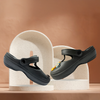 Aestify Women’s Cartoon Charm Black Clogs – Cute & Comfy Mary Jane Slip-Ons