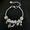 Aestify™ Silver Mystic Charm Bracelet