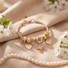 Aestify™ Golden Butterfly Charm Bracelet