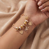 Aestify™ Golden Butterfly Charm Bracelet