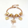 Aestify™ Golden Butterfly Charm Bracelet
