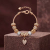 Aestify™ Luxe Crystal Heart Charm Bracelet – 18K Gold Tone