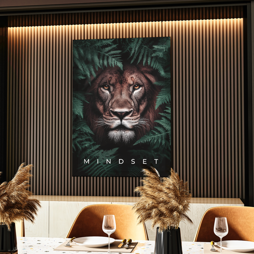 Lion King Mindset Canvas